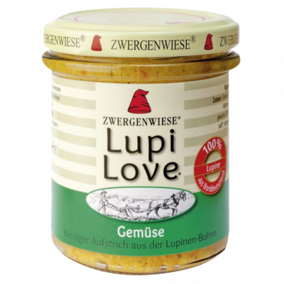 crema spalmabile LupiLove verdura (165gr)