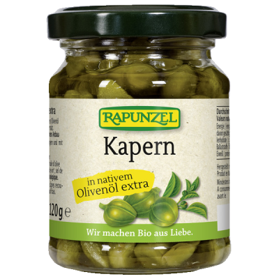 Kapern in Olivenöl (120gr)