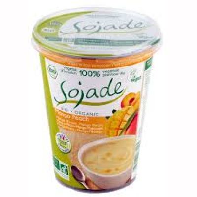 Soja Joghurtalternative mit Bifidus Mango Pfirsich (400gr)