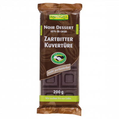 Zartbitter Kuvertüre (200gr)