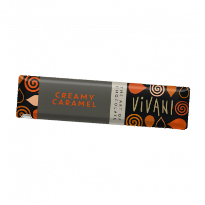 barretta al cioccolato creamy caramel Vivani (40gr)