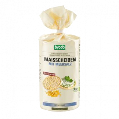 Maisscheiben mit Meersalz (120gr)